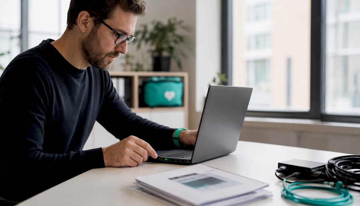 IT-Experte integriert Praxissoftware